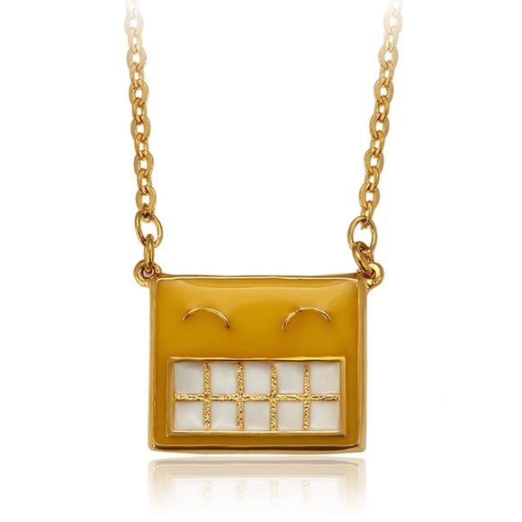 Jewelry - Always Smile 18KGP Adorable Necklace